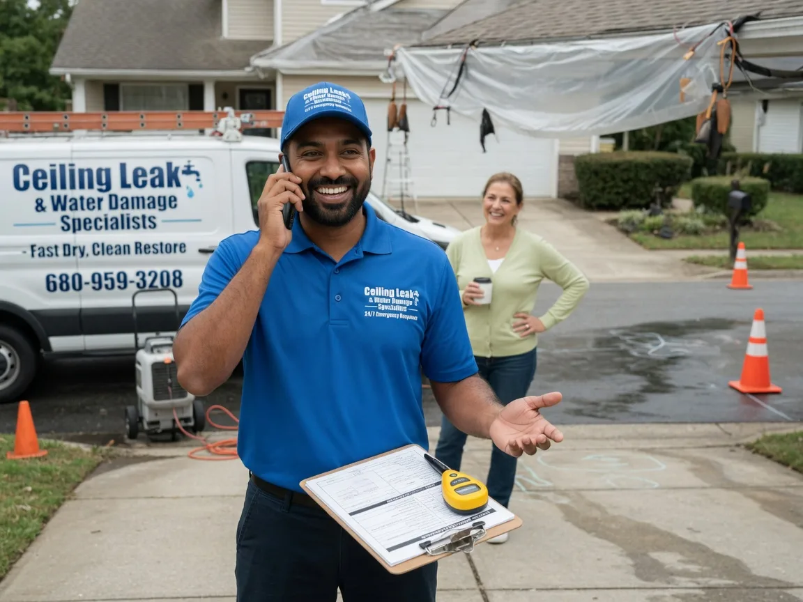 Ceiling Leak Cleanup Castorland, NY FAQs